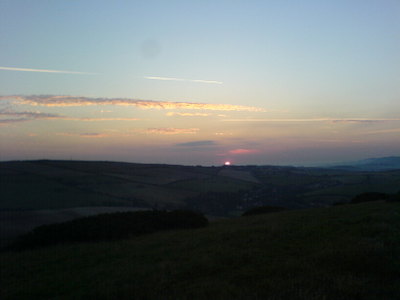The sun finally rises!